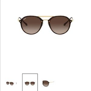 62mm Rayban Iconic Aviator Sunglass